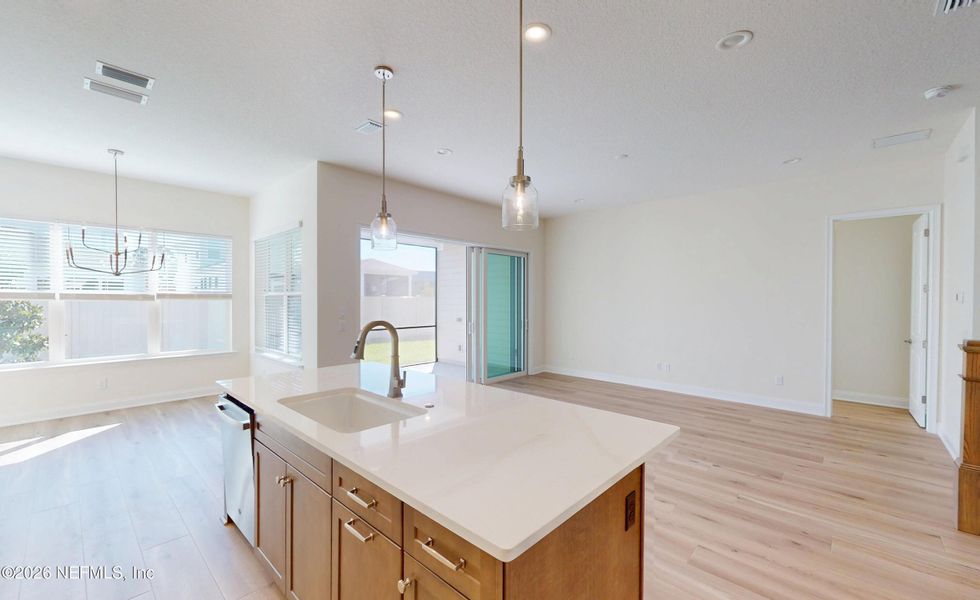 Furnished interior view inside a new home in Nocatee, Ponte Vedra (Image 13).