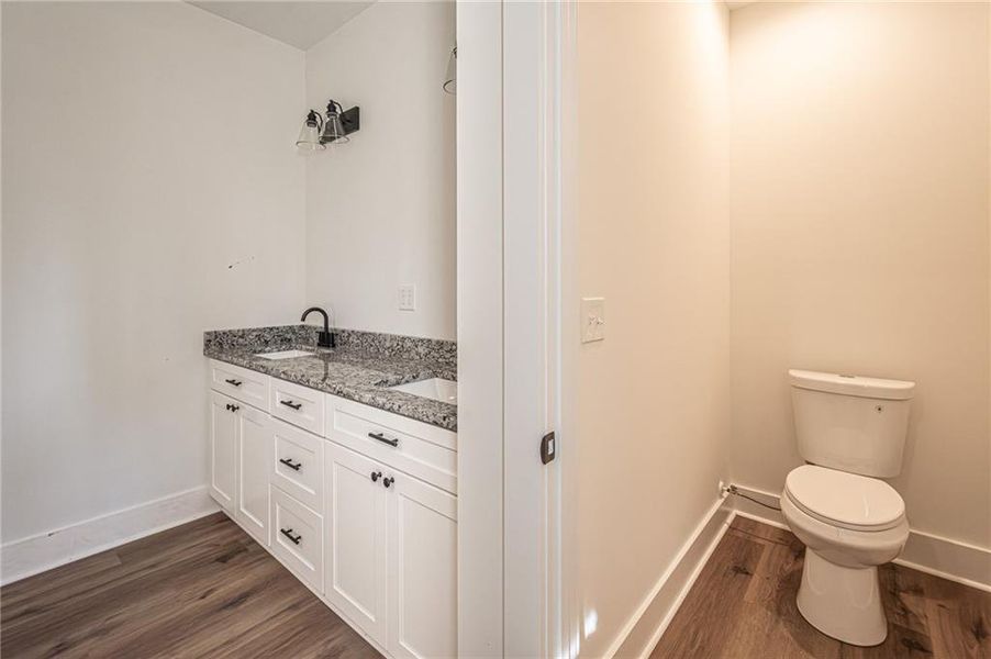 Furnished interior view inside a new home in , Dawsonville (Image 6).