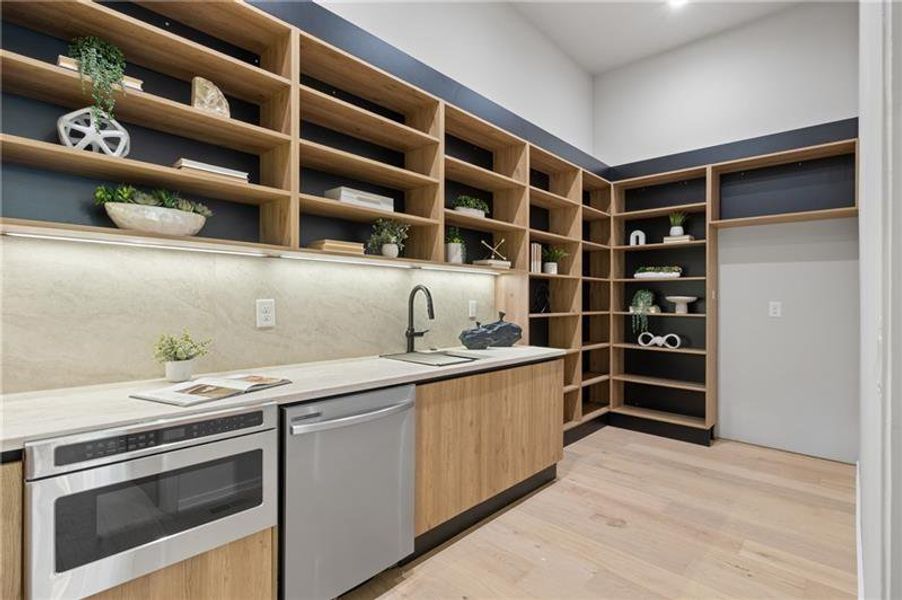 Furnished interior view inside a new home in , Sandy Springs (Image 18).