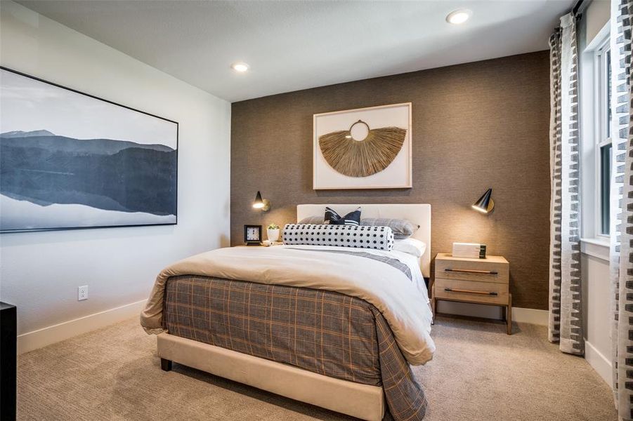 Furnished interior view inside a new home in Fields, Frisco (Image 9). Furnished interior view inside a new home in Fields, Frisco (Image 9).