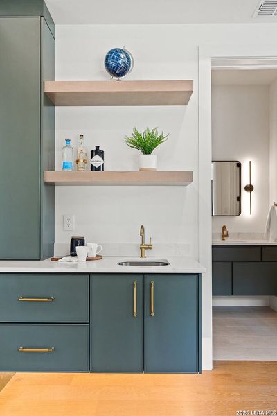 Furnished interior view inside a new home in , San Antonio (Image 12).