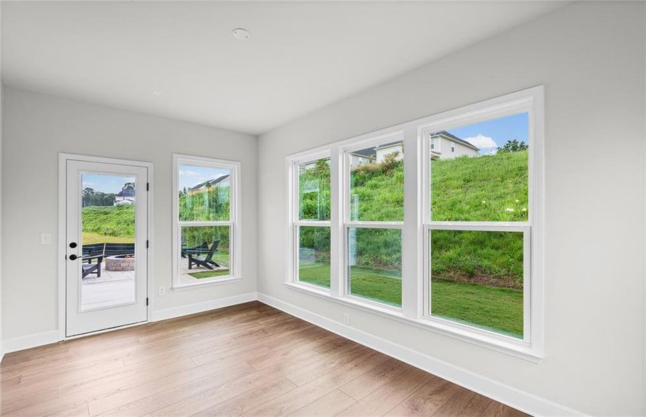 Spacious, unfurnished interior of a new home in Reunion, Flowery Branch (Image 9).