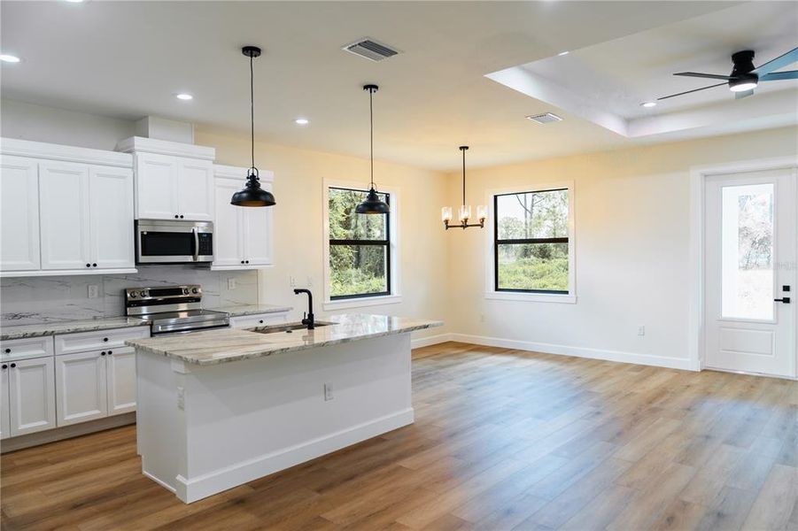Furnished interior view inside a new home in , North Port (Image 10).