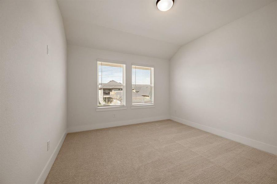 You'll find nicely sized secondary bedrooms in our Camille II plan.