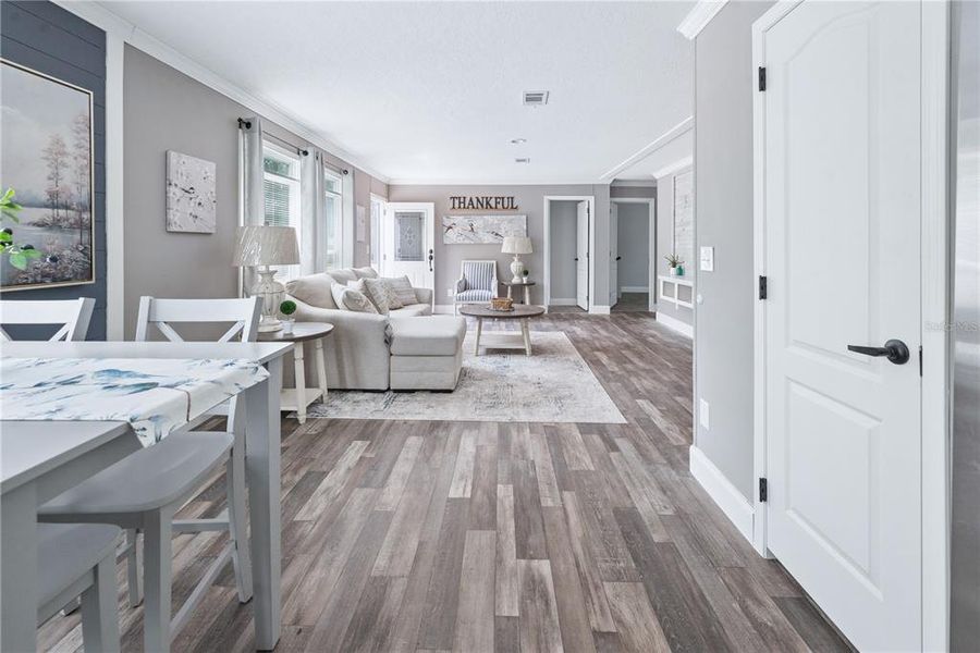 Furnished interior view inside a new home in , Starke (Image 13).