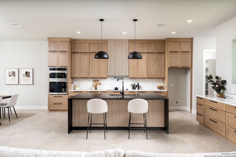 Furnished interior view inside a new home in , San Antonio (Image 16).