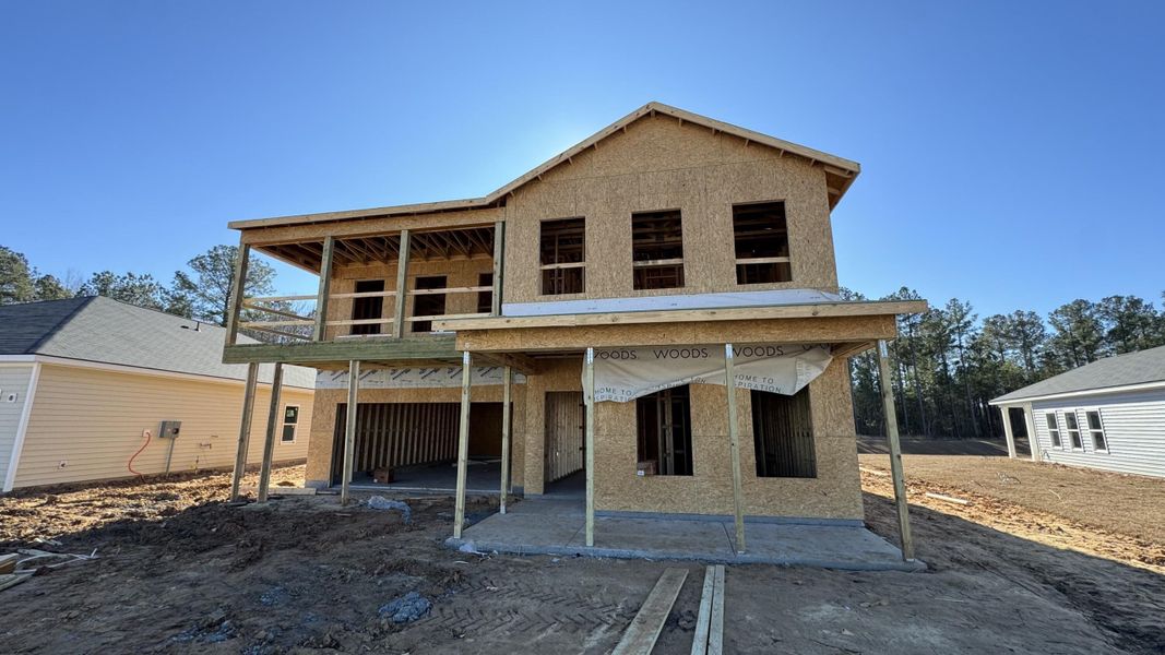 In-progress construction of a new home in Watson Hill, Summerville, SC (Image 57).
