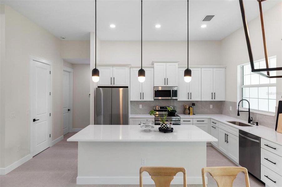 Furnished interior view inside a new home in , North Port (Image 10).