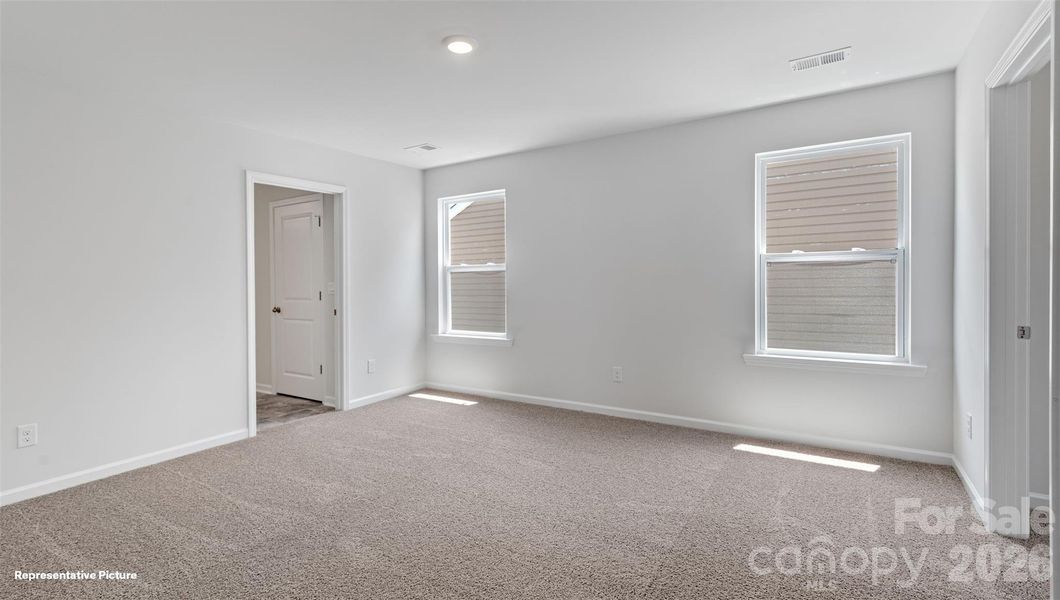 Spacious, unfurnished interior of a new home in The Hamptons at Hickory, Hickory (Image 14). Spacious, unfurnished interior of a new home in The Hamptons at Hickory, Hickory (Image 14).
