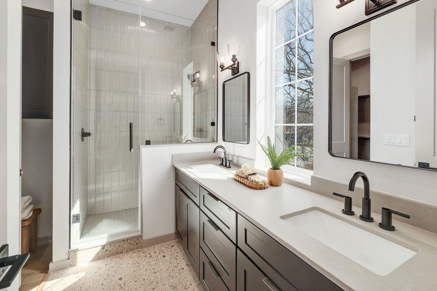 Furnished interior view inside a new home in , Austin (Image 10).