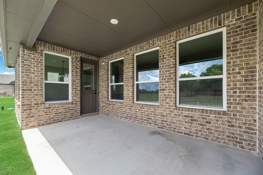 Exterior details and patio area of a home in Fannin Ranch, Leonard (Image 21). Exterior details and patio area of a home in Fannin Ranch, Leonard (Image 21).