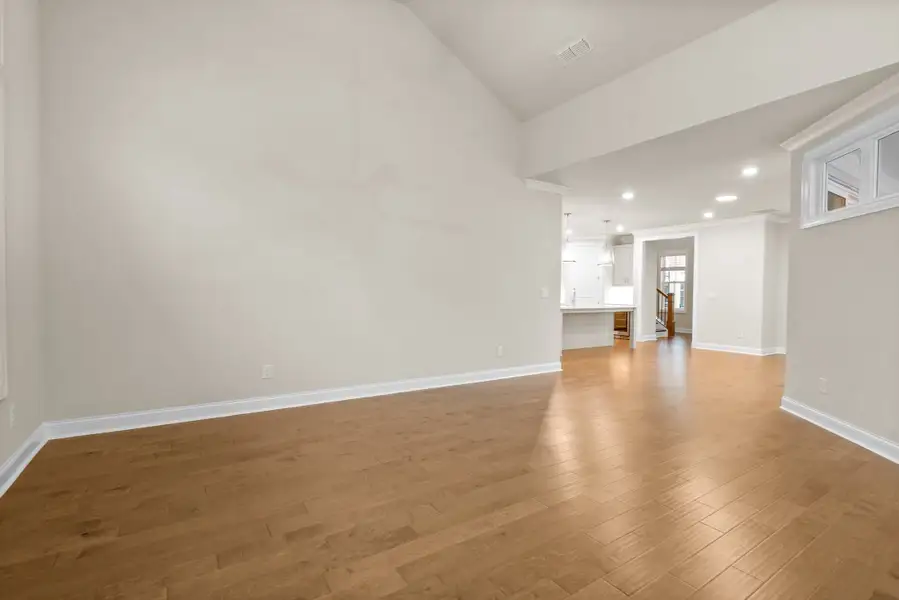 Representative unfurnished interior of a home built from the The McIntosh by The Providence Group in Promenade at Sawnee Village, Cumming (Image 16).