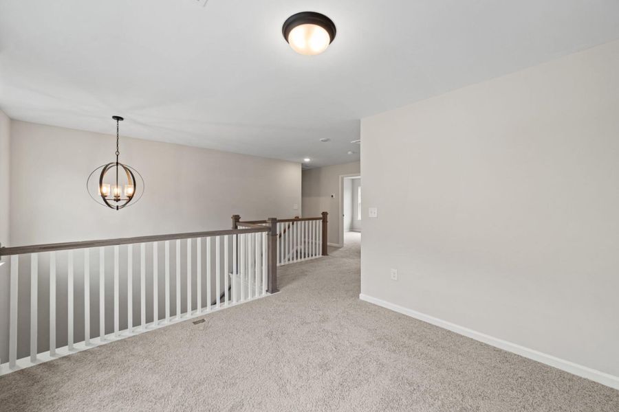 Spacious, unfurnished interior of a new home in Chandler Ridge, McLeansville (Image 24).