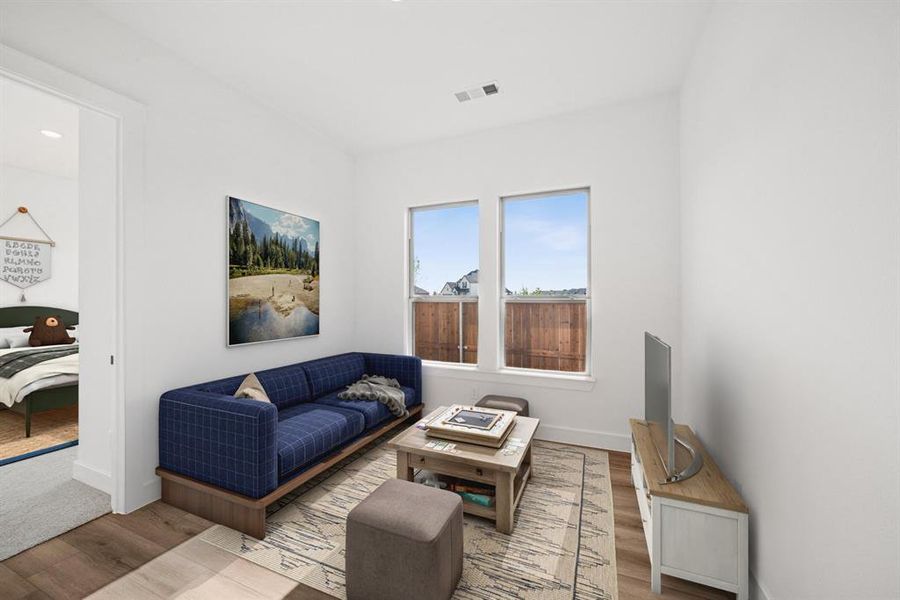 Furnished interior view inside a new home in Wellington, Haslet (Image 11).