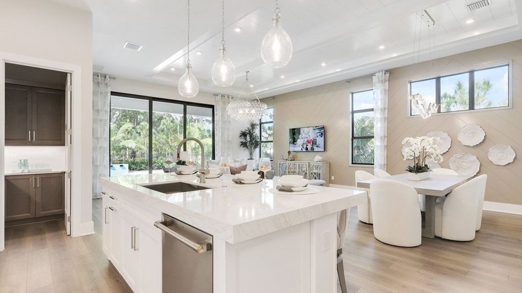 Representative furnished interior of a home built from the Madison by Kolter Homes in The Cove at Park Trace, Stuart (Image 8).