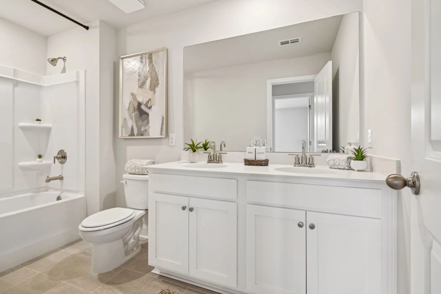 Representative furnished interior of a home built from the Bartlett by Ashton Woods in Cades Bluff, Lebanon (Image 14).