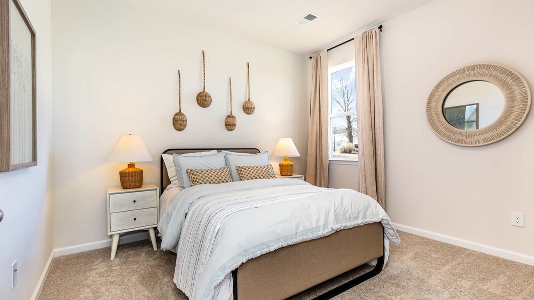 Furnished interior view inside a new home in Fox Run, Supply (Image 12).