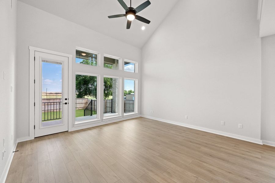 Spacious, unfurnished interior of a new home in Flora, Hutto (Image 27). Spacious, unfurnished interior of a new home in Flora, Hutto (Image 27).