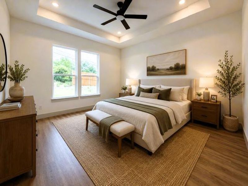 Furnished interior view inside a new home in , Fort Worth (Image 3). Furnished interior view inside a new home in , Fort Worth (Image 3).