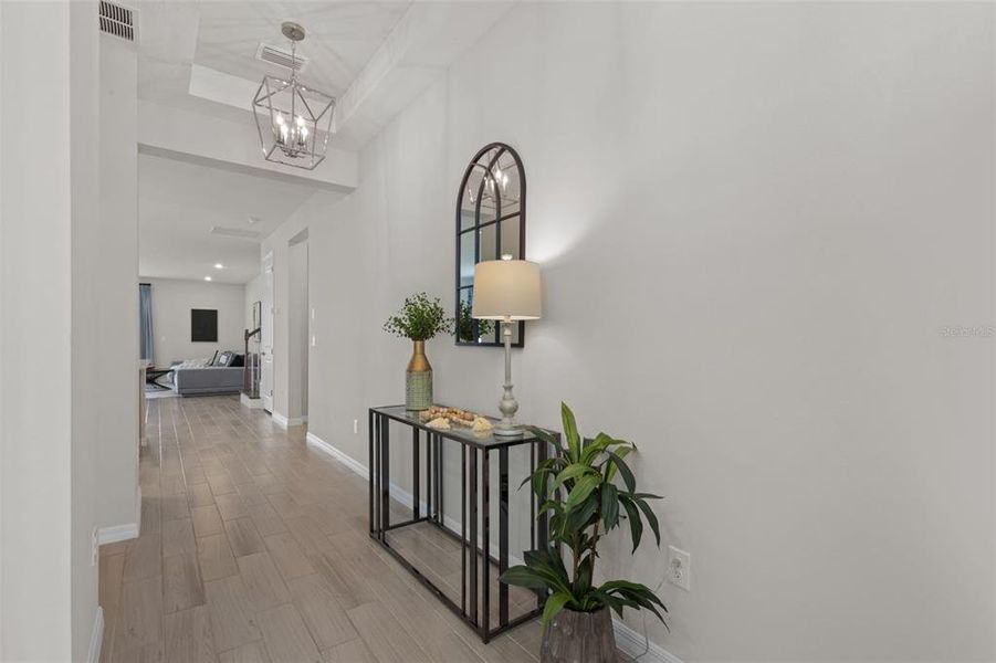 Furnished interior view inside a new home in River Landing, Wesley Chapel (Image 17).