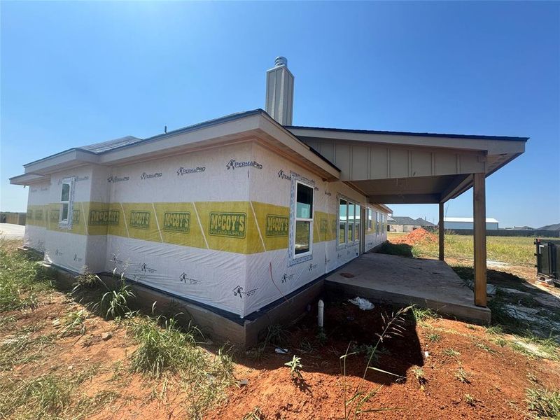 Front exterior of a new home in , Tuscola, TX, highlighting curb appeal (Image 9).