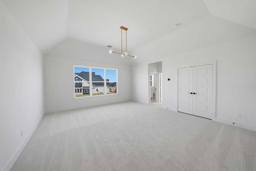 Spacious, unfurnished interior of a new home in Park Place - 80' Lots, Prosper (Image 42).