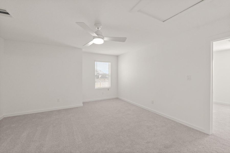 Versatile loft upstairs