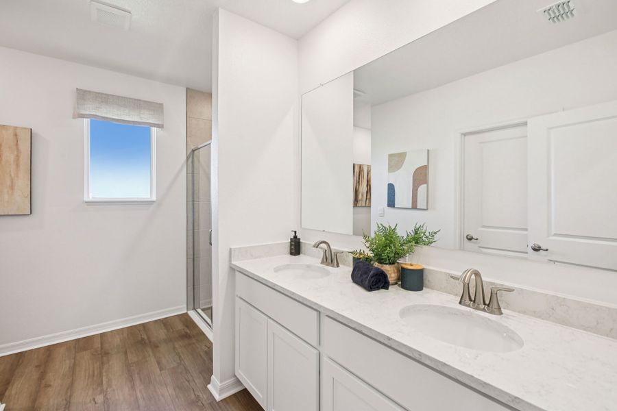 Representative furnished interior of a home built from the Maple by Maronda Homes in Malabar Springs, Palm Bay (Image 34).