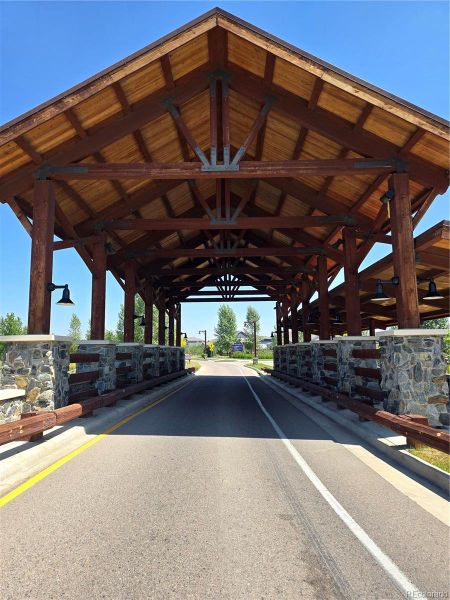 Covered Bridge entrance