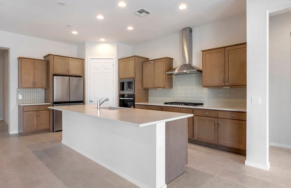 Furnished interior view inside a new home in Vistoso Canyon Estates, Oro Valley (Image 6).