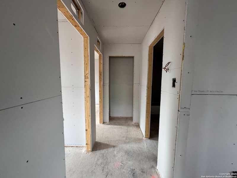 In-progress construction of a new home in The Preserve at the Wilder, Adkins, TX (Image 13). In-progress construction of a new home in The Preserve at the Wilder, Adkins, TX (Image 13).