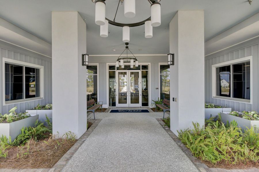 Exterior details and patio area of a home in , Summerville (Image 24).