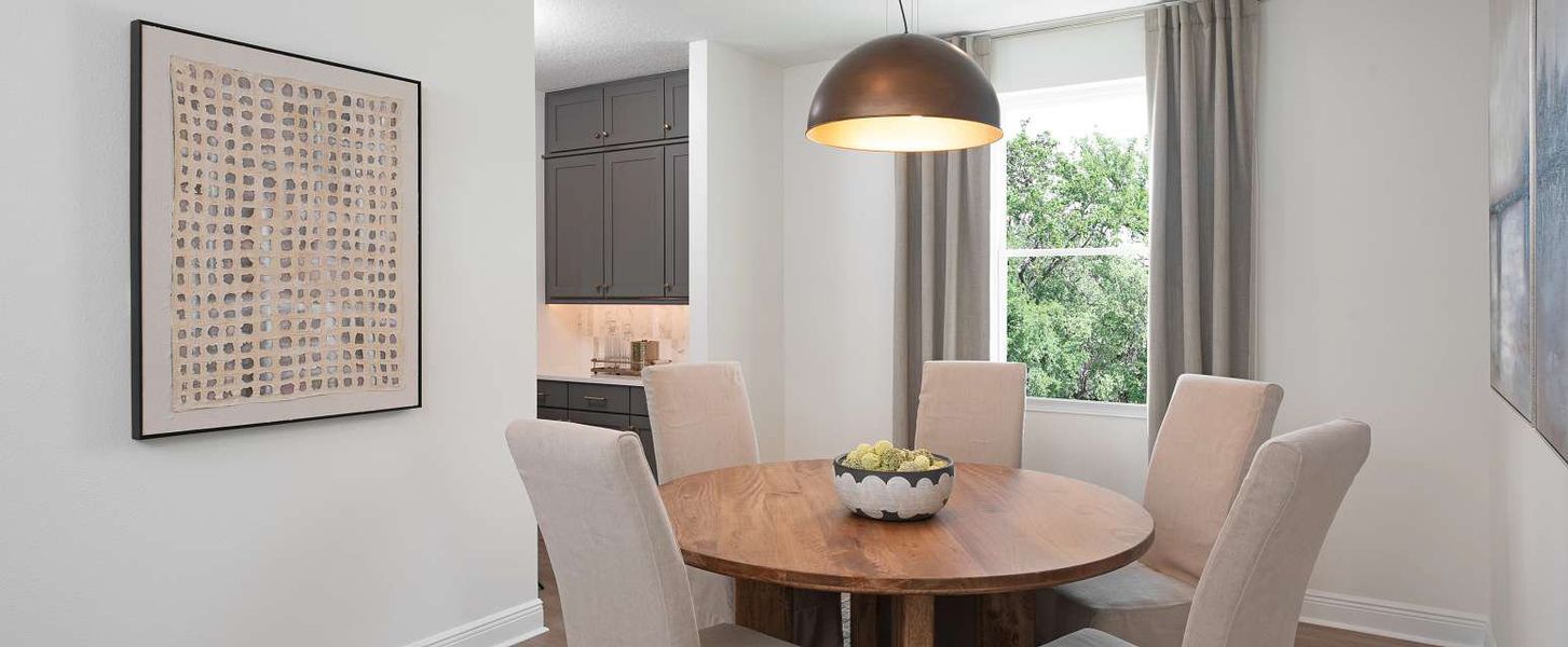 Representative furnished interior of a home built from the Duval II by Ashton Woods in Northlake Traditional, Winter Garden (Image 7).