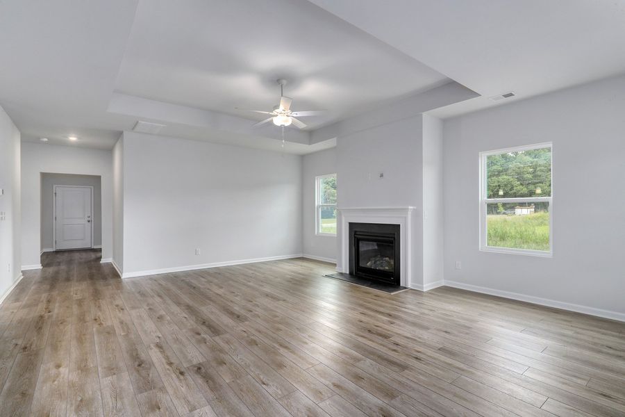 Spacious, unfurnished interior of a new home in Garden Grove, Conway (Image 13). Spacious, unfurnished interior of a new home in Garden Grove, Conway (Image 13).