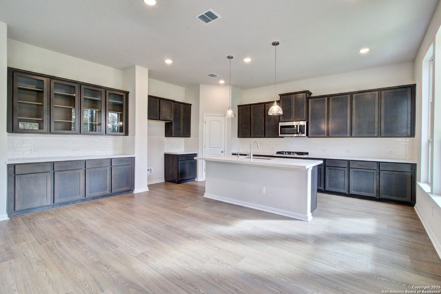 Furnished interior view inside a new home in Clear Creek, New Braunfels (Image 4). Furnished interior view inside a new home in Clear Creek, New Braunfels (Image 4).