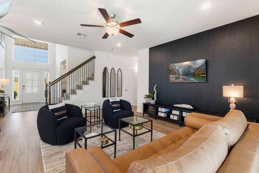 Representative furnished interior of a home built from the The 2588 by Stylecraft Builders in Arroyo Ranch, Seguin (Image 9).