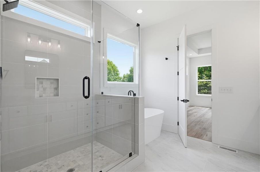 Furnished interior view inside a new home in , Jefferson (Image 9).
