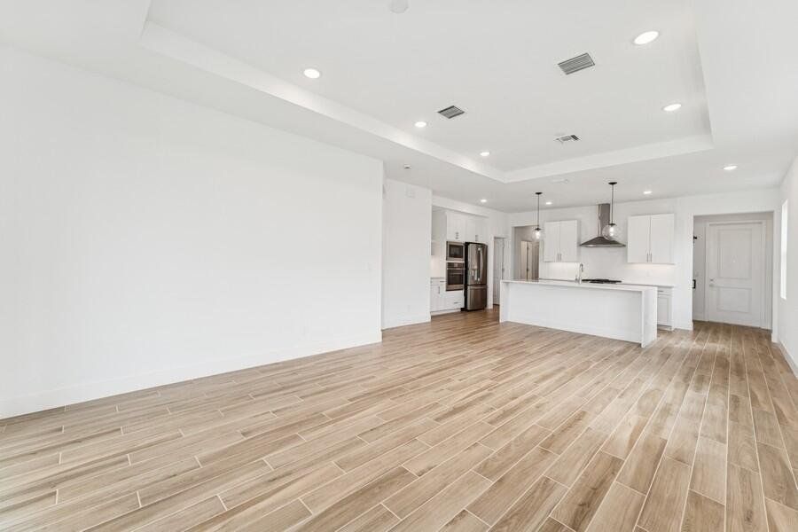 Kitchen, Dining Area and Great Room