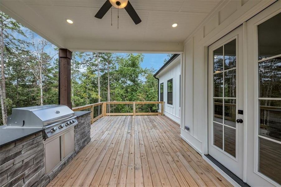 Furnished interior view inside a new home in , Ball Ground (Image 5).