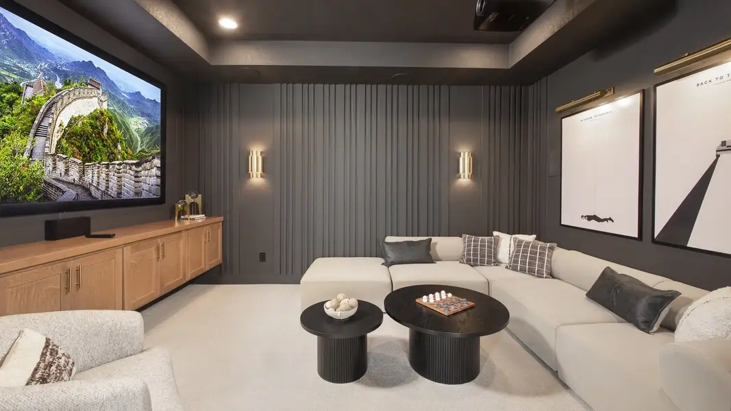 Furnished interior view inside a new home in Thornebrook 1 Acre, Bulverde (Image 10).