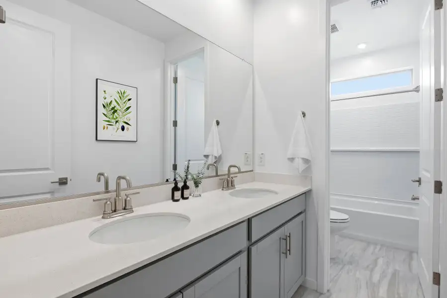 Furnished interior view inside a new home in Sanctuary, Phoenix (Image 13).