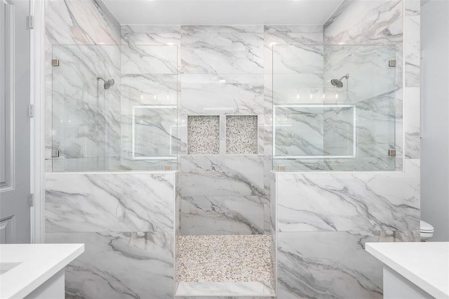 Furnished interior view inside a new home in , Enchanted Oaks (Image 8).