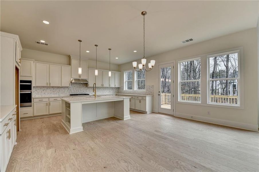 Furnished interior view inside a new home in , Cumming (Image 18).