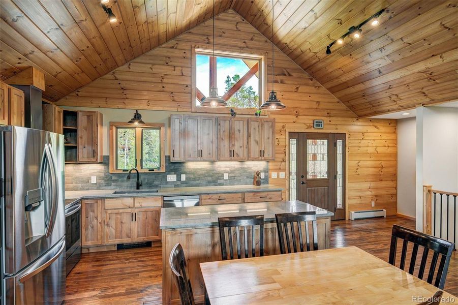 Furnished interior view inside a new home in , Fairplay (Image 18).