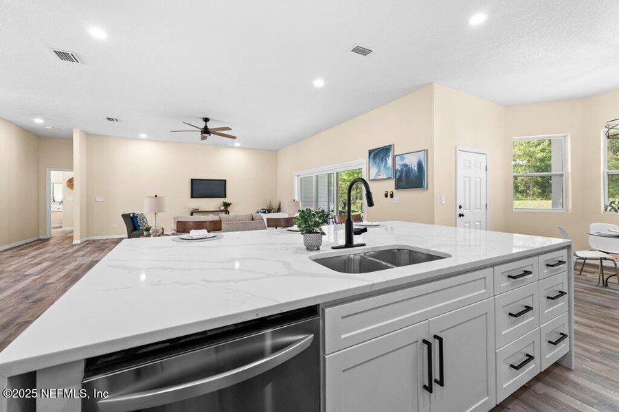 Furnished interior view inside a new home in , Jacksonville (Image 32).