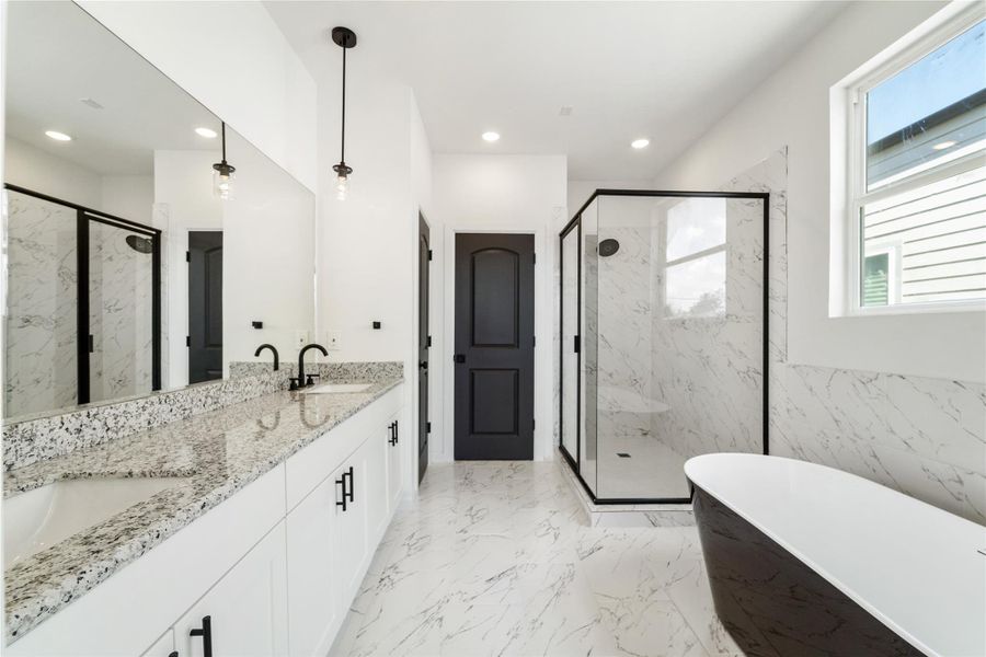 Furnished interior view inside a new home in , Houston (Image 6).