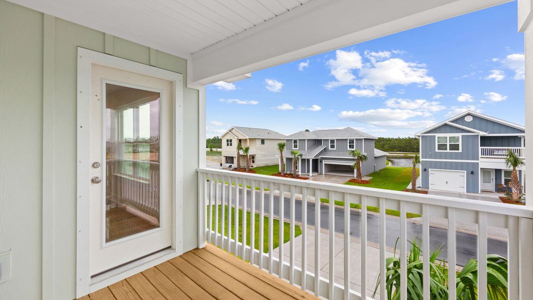 Representative exterior details of a home built from the The Monroe by D.R. Horton in WindMark Beach, Port Saint Joe (Image 4).