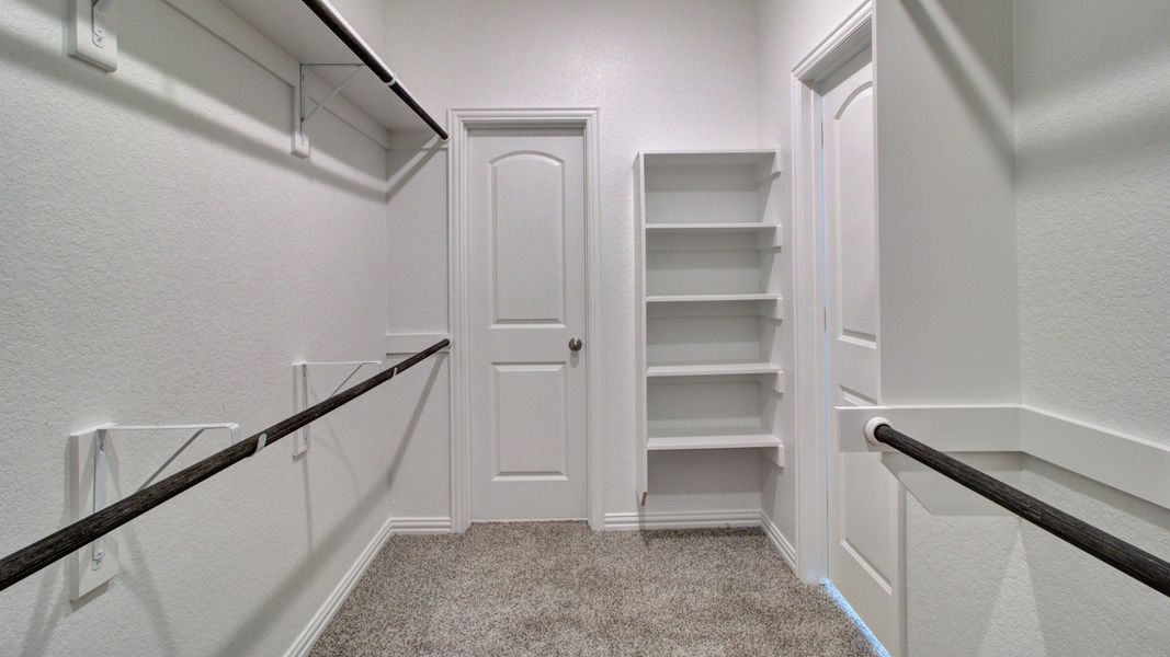 Furnished interior view inside a new home in The Crossvine, Schertz (Image 20).