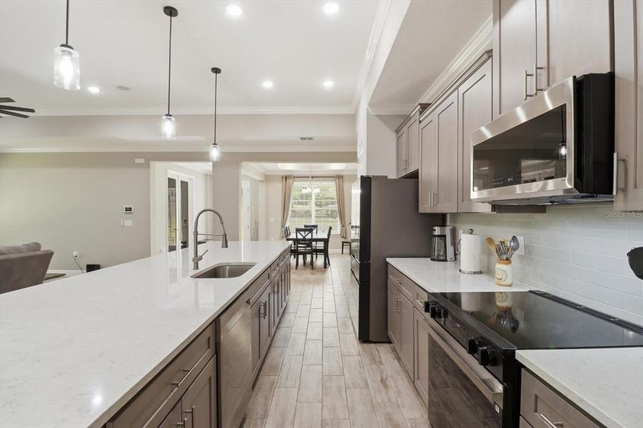 Furnished interior view inside a new home in , Homosassa (Image 14).