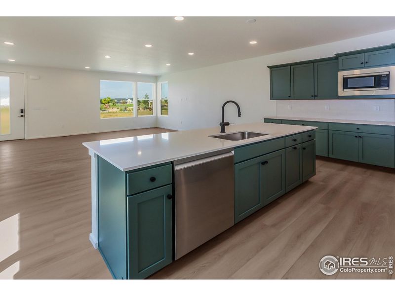 Large Kitchen Island